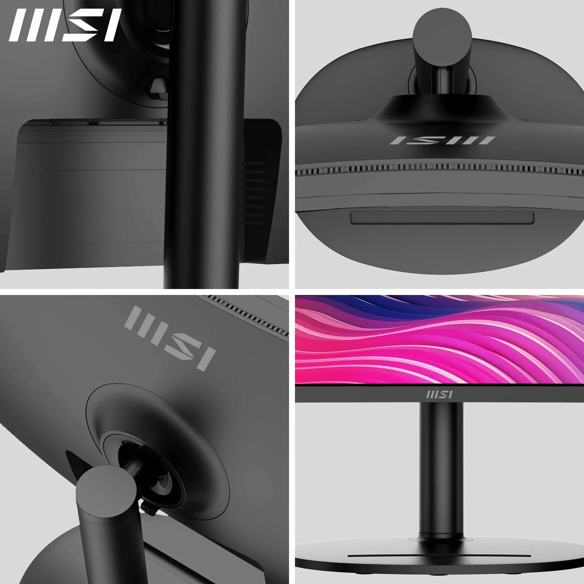 MSI Modern MD342CQP Monitor Curvo de 34'' UWQHD 1500R - Panel VA 3440 x 1440, KVM, Pip/PBP, Amplia, Altavoces Integrados, Ajustable en 3 direcciones - HDMI 2.0b, DisplayPort (1.4a)
