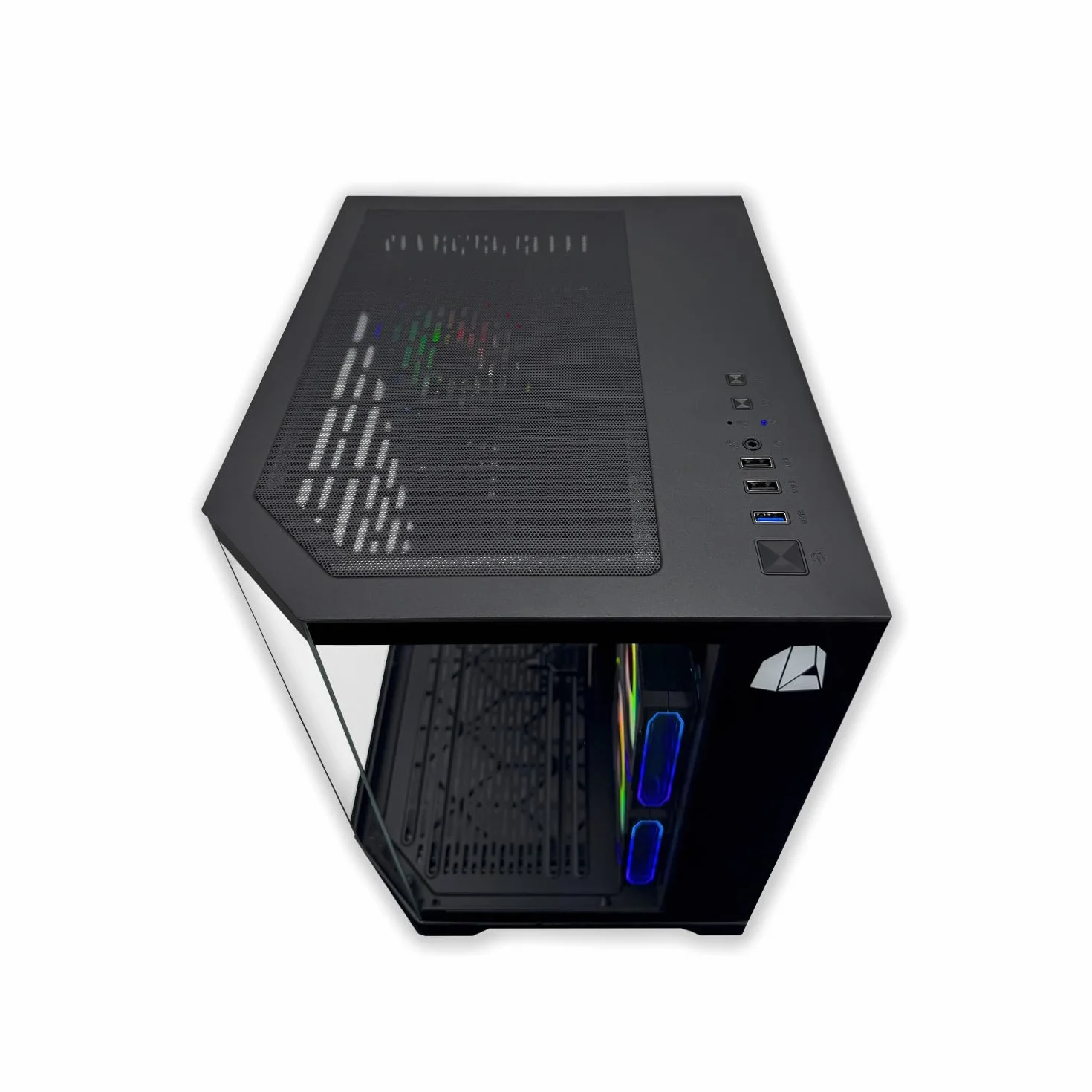 NitroPC - Pack Avanzado | PC Gaming Completo (Intel Core i5 12400F 6/12 4,40 GHz, RTX 3050 8GB, RAM 16GB, M.2 1TB, Windows 11 PRO | WiFi, Monitor 24", Teclado, ratón, Auriculares) PC sobremesa (Negro)