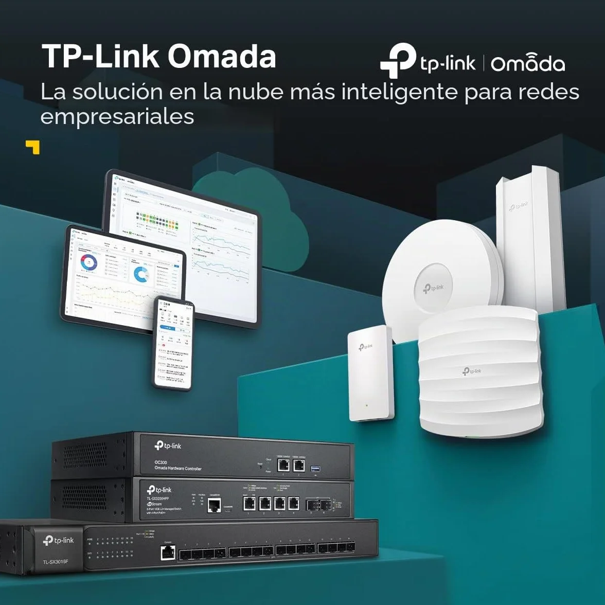 TP‑Link EAP225‑Outdoor Punto de Acceso WiFi AC1200 Exterior MU‑MIMO PoE Omada SDN
