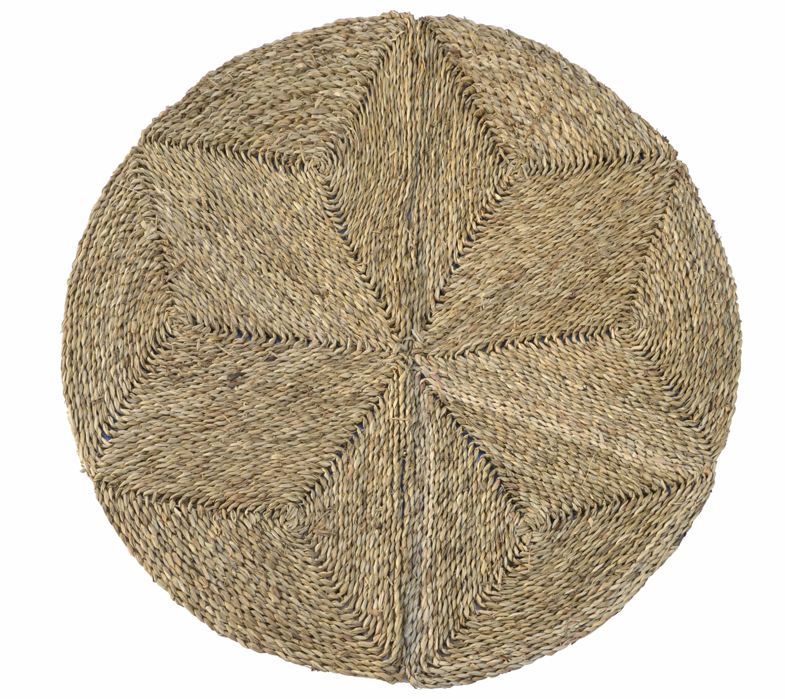 HERSIG - Alfombra Fibra Natural | Alfombra Redonda de Seagrass - 90 cm