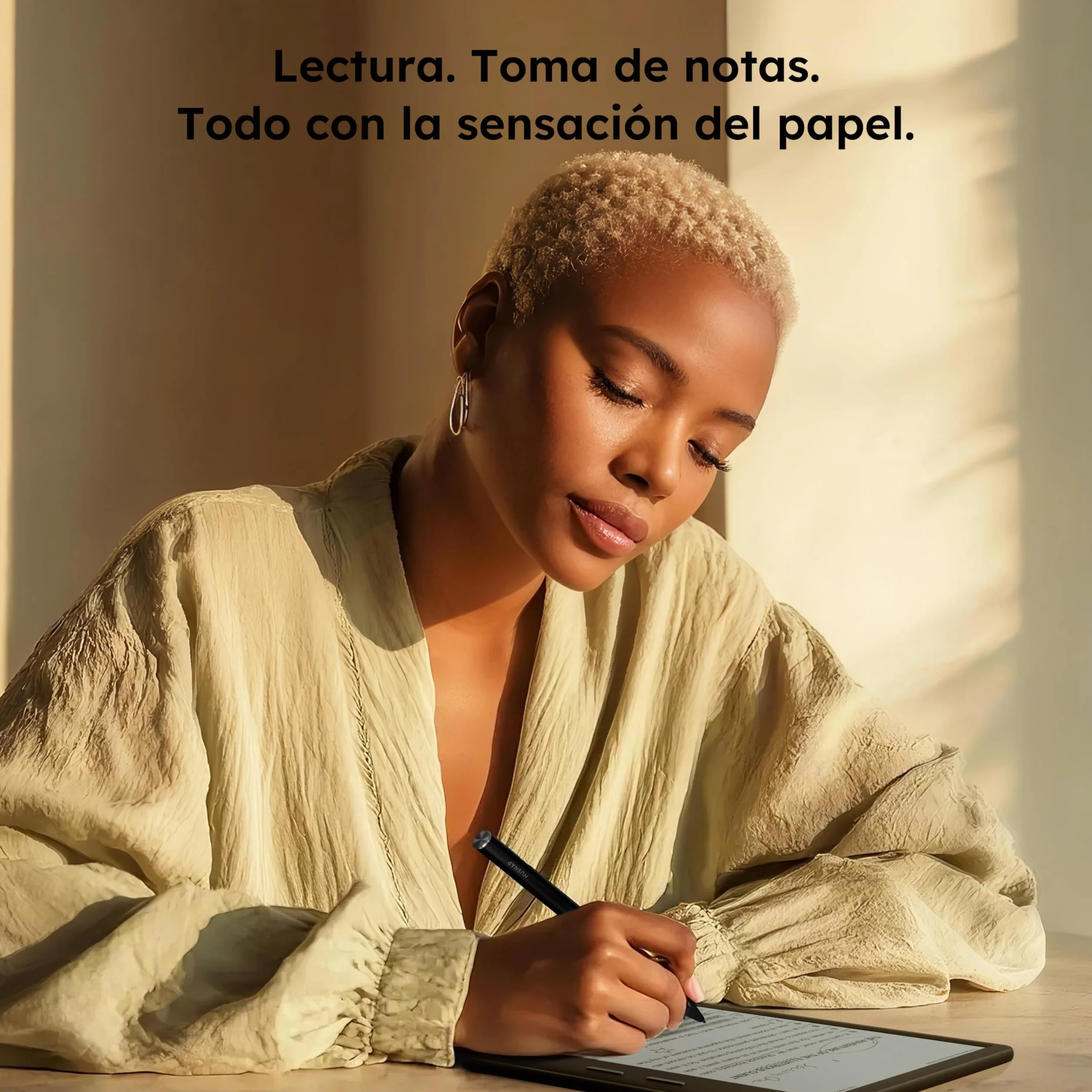 Ocean - Lector de libros electrónicos de 64 GB + 4 GB de 7 pulgadas compatible con escritura a mano, tableta de papel de tinta electrónica de 7 pulgadas con batería de larga duración para leer