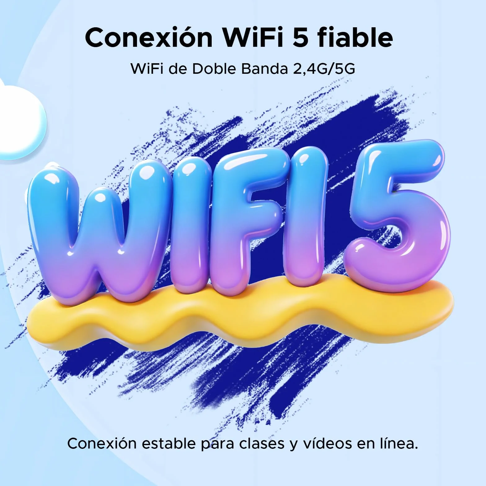 P10 Kid Tablet para Niños 10 pulgada, Tableta Infantil Android 16 Con Gemini AI, 90Hz, 32GB RAM+64GB ROM, 7000mAH, 5G WiFi, Face ID, OTG, GPS, Tablets con lapiz, Tablet para niños de 7 a 10 años, Azul