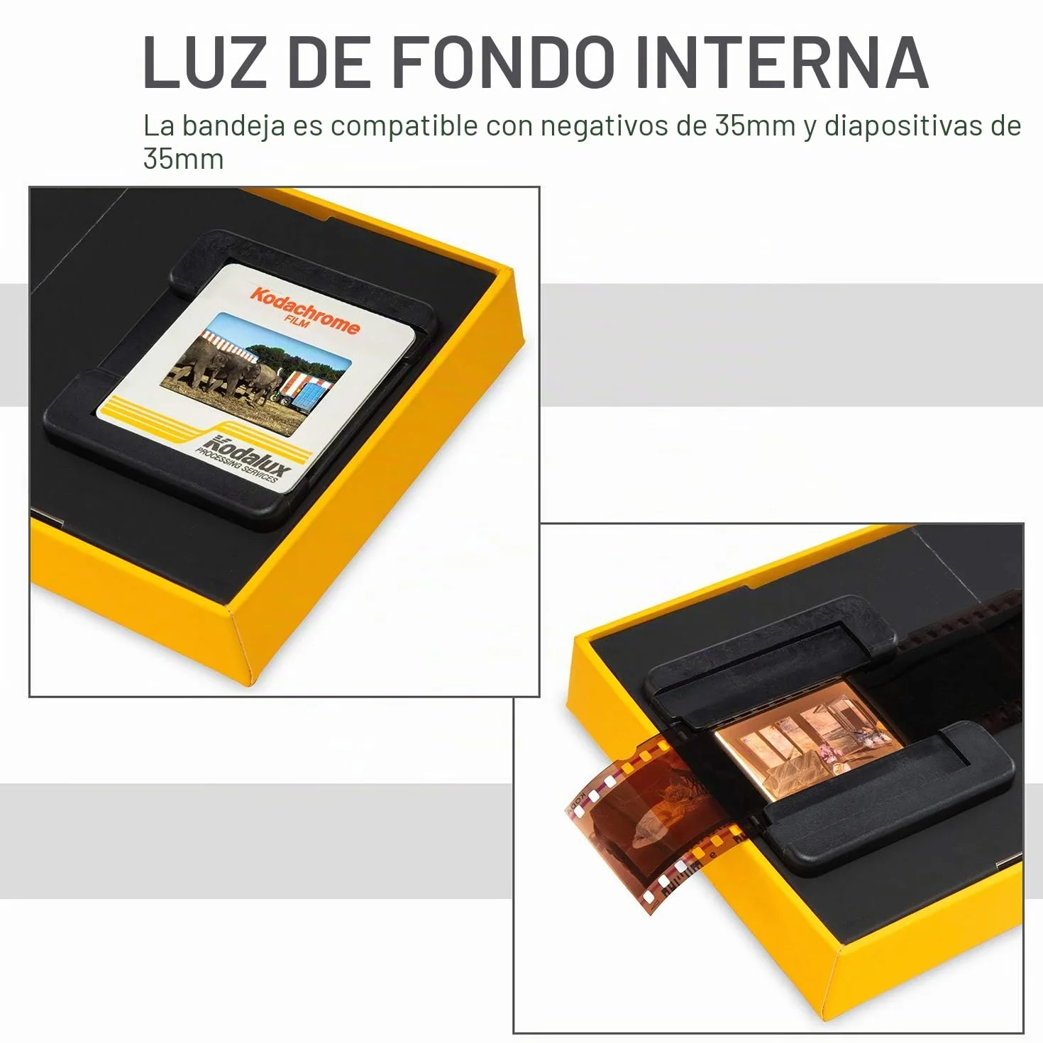 KODAK Escáner de película móvil 35 mm Diapositivas Smartphone