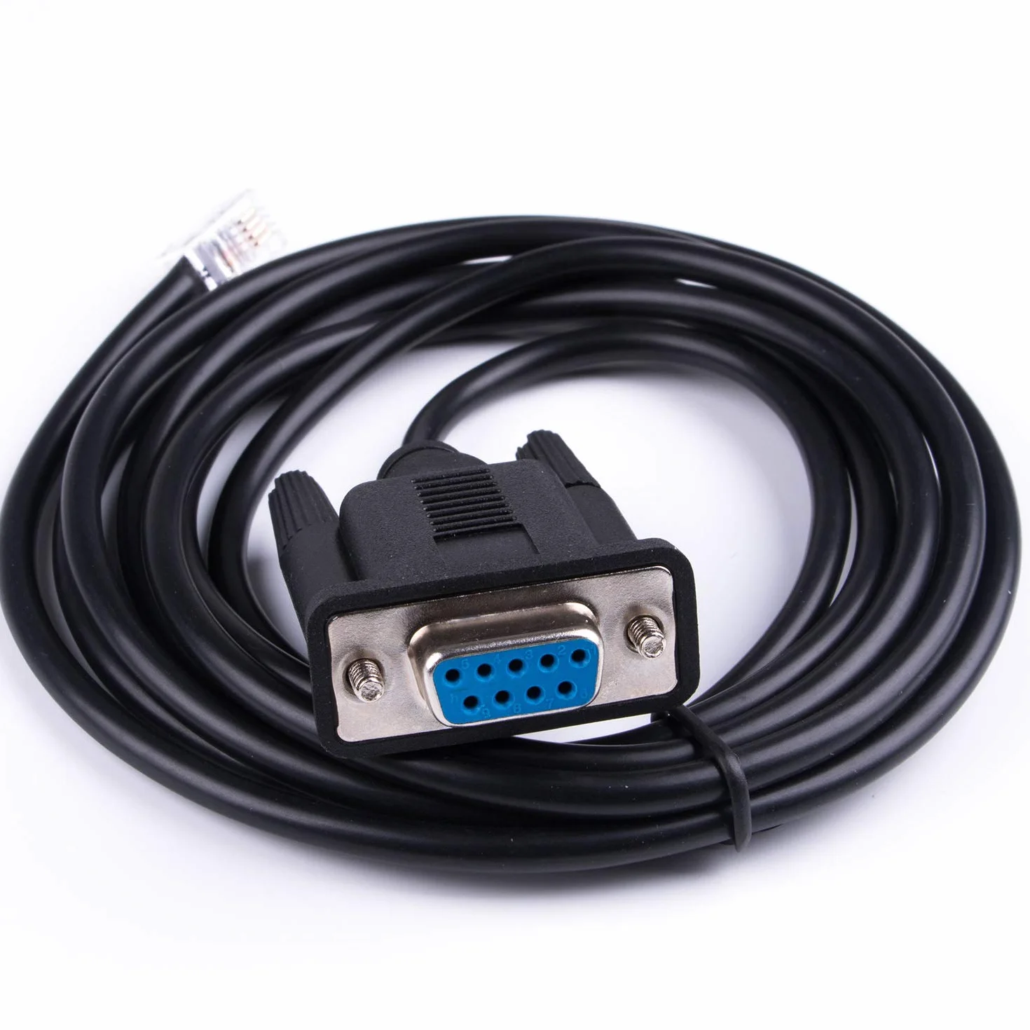 TLS2200 - Cable de impresora DB9 RS232 serie a RJ22 cable adaptador de PC a cable de impresora TLS2200 PC