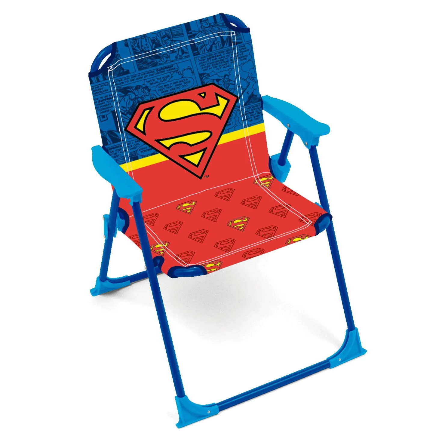 ARDITEX Silla Plegable Superman DC Comics 38x32x53cm