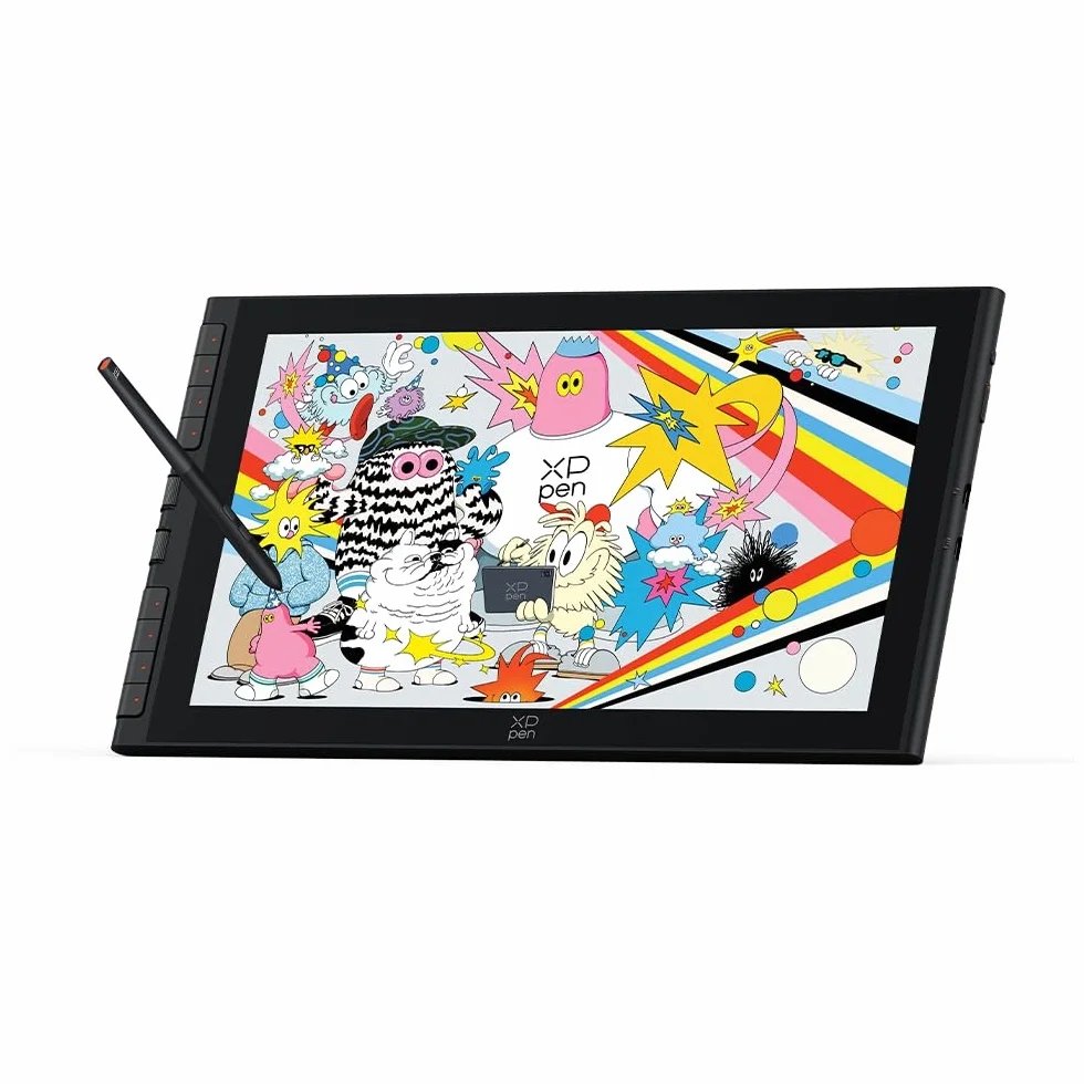 XPPen Artist 16 3rd Tableta Gráfica con Pantalla 16K Niveles con X4 Chip Inteligente, Tableta Dibujo Digital Profesional 99% sRGB Compatible con Windows, Android, Mac, ChromeOS, Linux