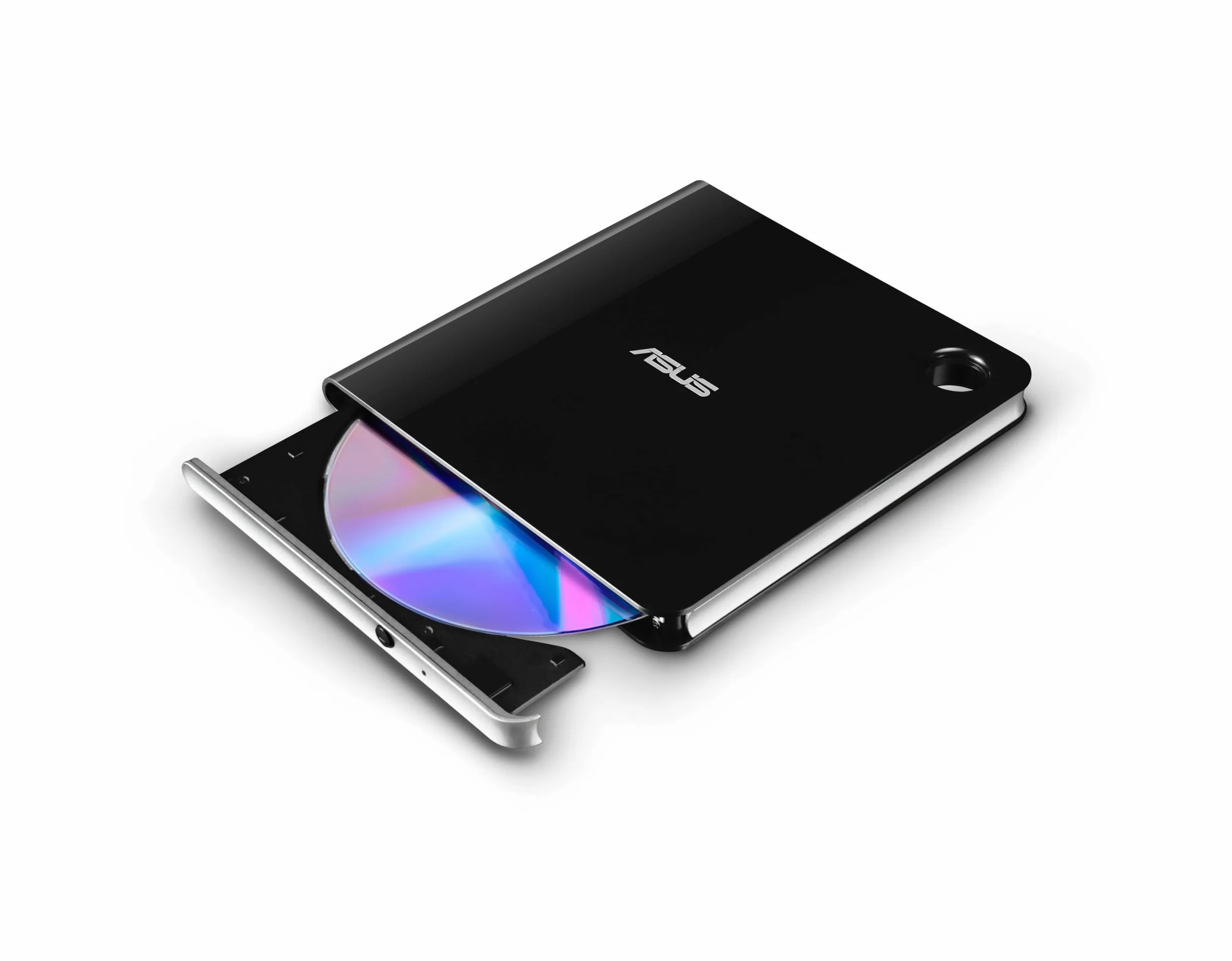 ASUS SBW-06D5H-U - Grabadora BLU-Ray USB 3.2 Gen1x1 portátil ultradelgada, M-Disc, Compatible con USB Tipo C y Tipo A para Windows y Mac OS, Color Negro