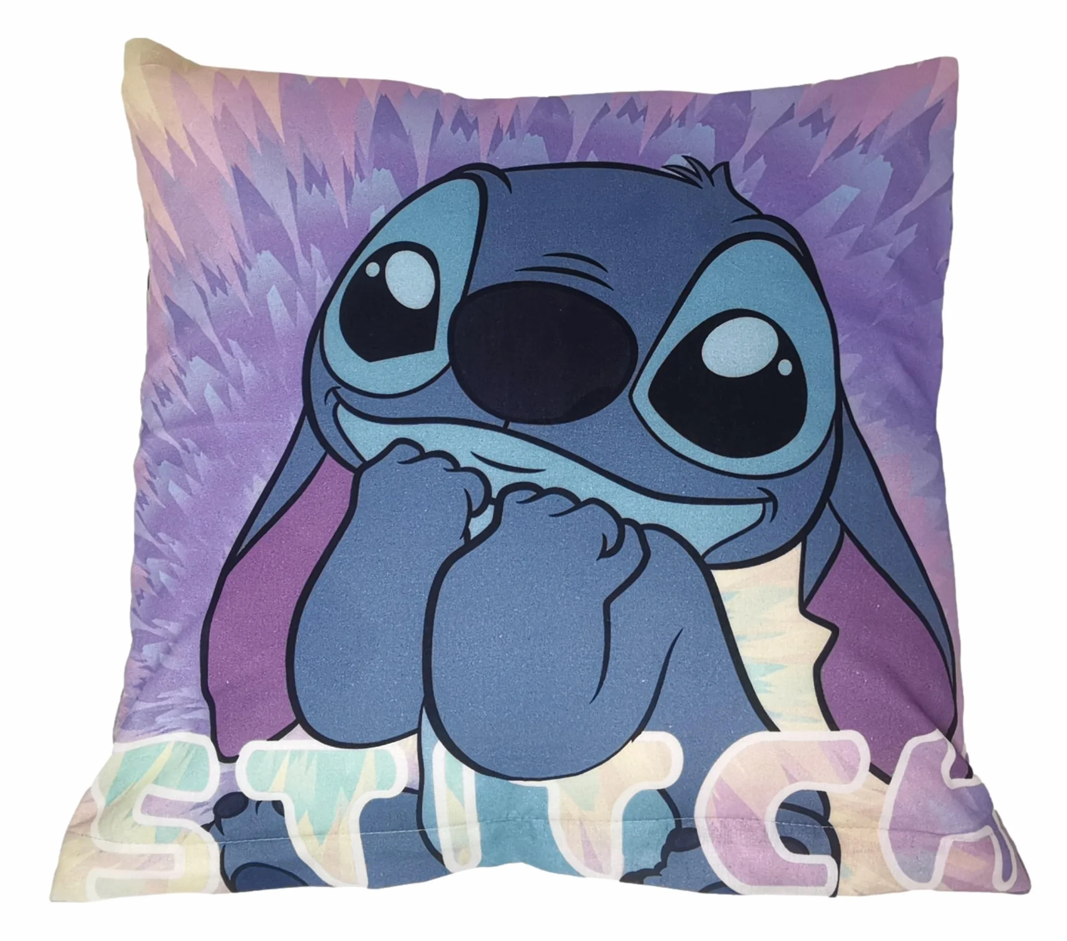 Funda de cojín decorativo Theonoi 40x40 algodón Stitch sin relleno