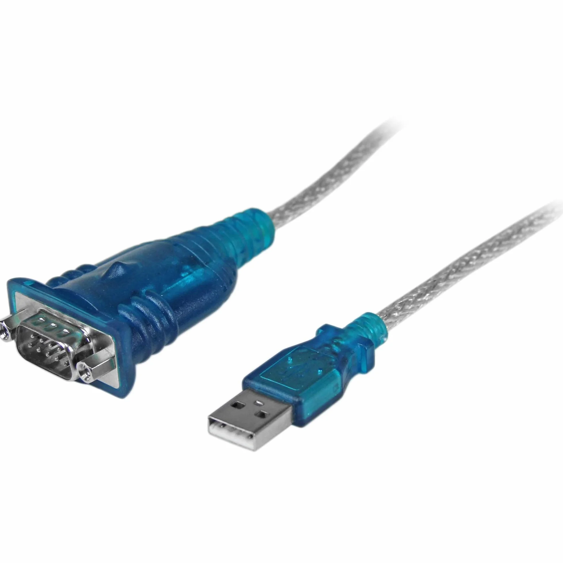 StarTech.com Cable USB a Serie de 1 Puerto DB9 M/M de 0,4m - Adaptador USB a RS232 - Adaptador USB a Serie DB9