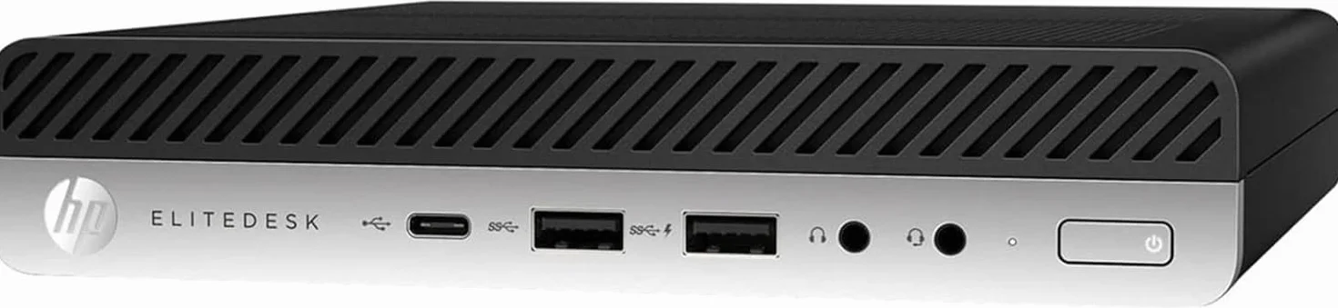 HP EliteDesk 800 G4 PC Mini Ordenador Intel i5-8400T RAM 16 GB DDR4 SSD 240 GB Windows 11 Profesional (recondicionado)