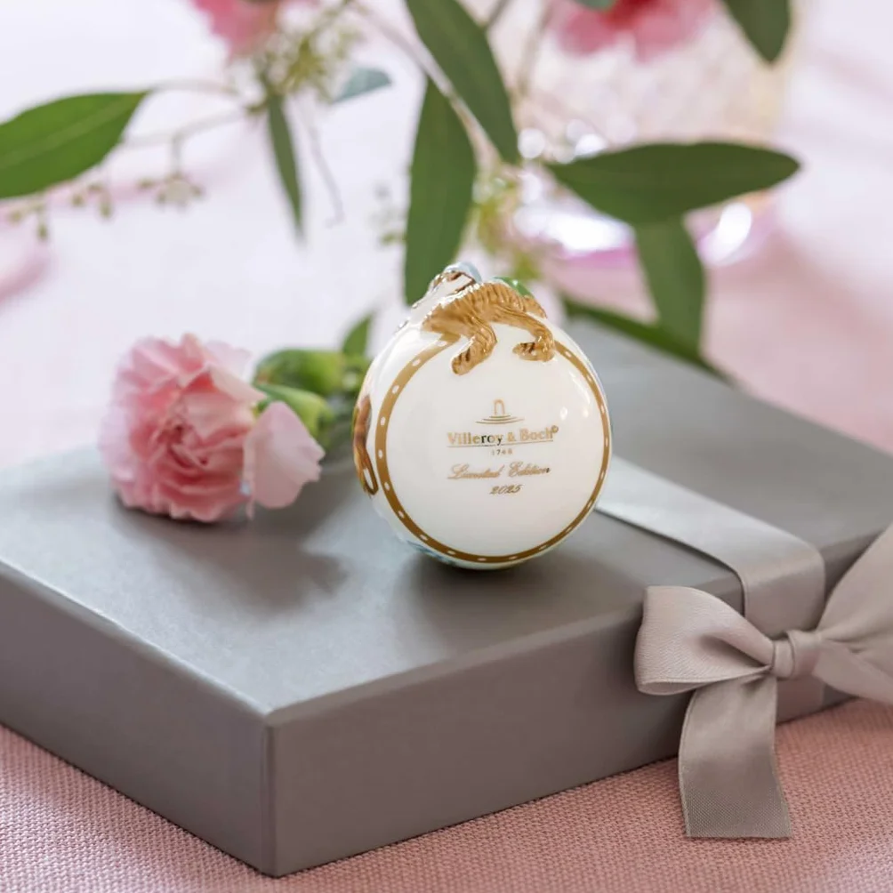 Villeroy & Boch Huevo de Pascua Decorativo 2025 Edición Limitada Porcelana Premium Adorno Colgante