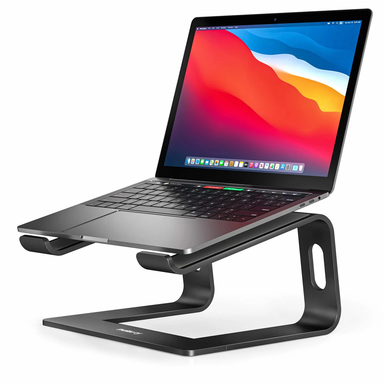 Nulaxy Soporte para Portátil, Compatible con Portátiles DELL, HP, Samsung, Lenovo de 11-16", Negro