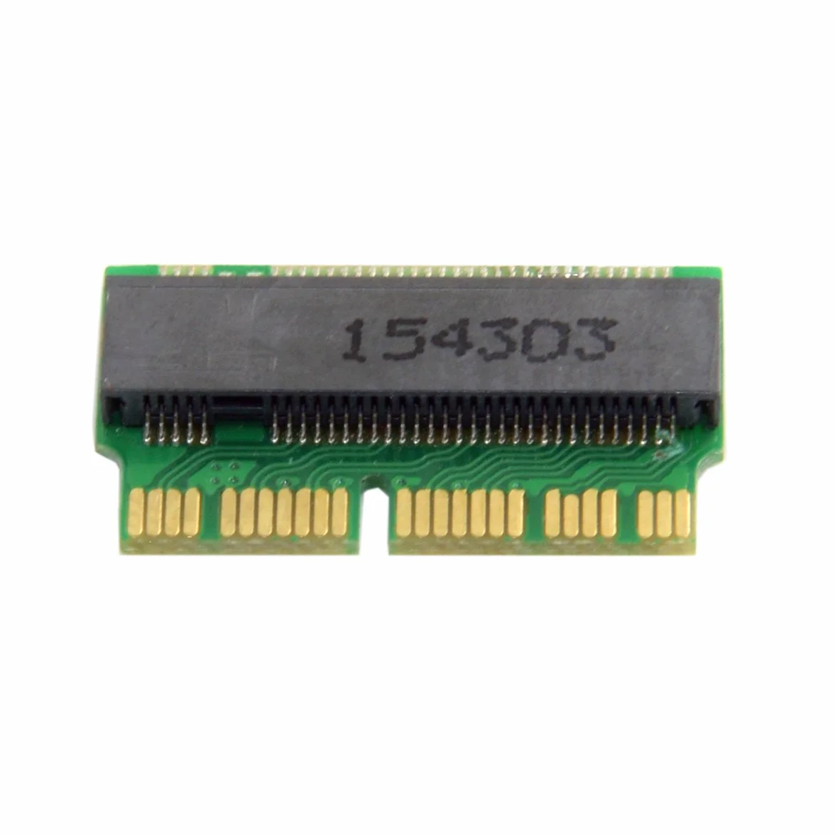 Cablecc Tarjeta de conversión de SSD AHCI de 12+16 pines 2014 2015 a M.2 NGFF M-Key AHCI SSD para A1493 A1502 A1465 A1466