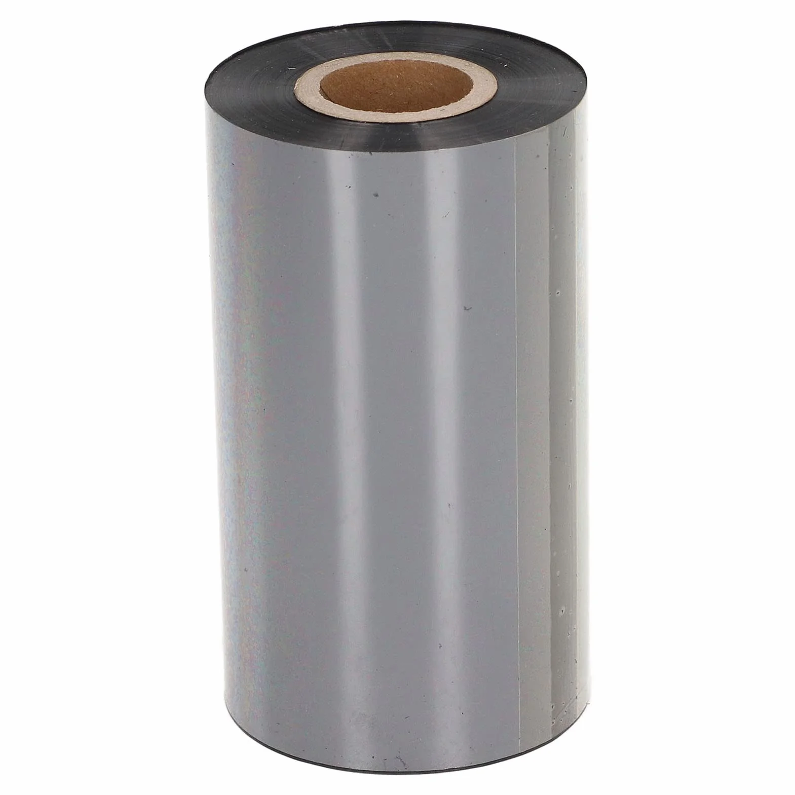 Fafeicy KB100 B 110mm*300m Resina de Cinta de Transferencia TéRmica Negra, Cinta de Transferencia TéRmica Compatible con TSC, Argox, Zebra, Para impresora de etiquetas (110mm*300m)