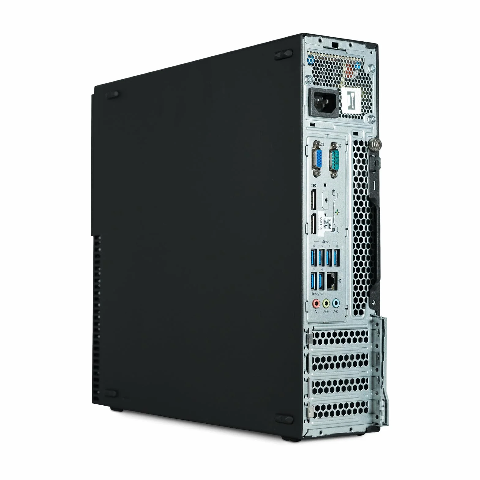 PC Sobremesa - LENOVO M73 i7, Intel Core i7-4790, 8 GB RAM, 256 GB SSD, HD Graphics, Windows 11 Pro, Schwarz
