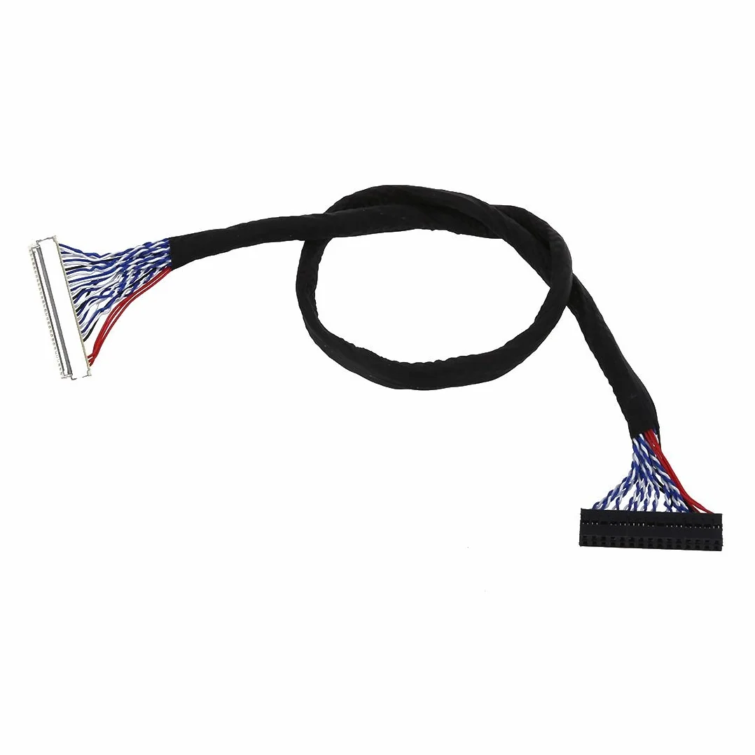 Fix 30P S8 - Cable LVDS de 30 pines a 30 pines de 2 canales de 8 bits para pantalla LCD