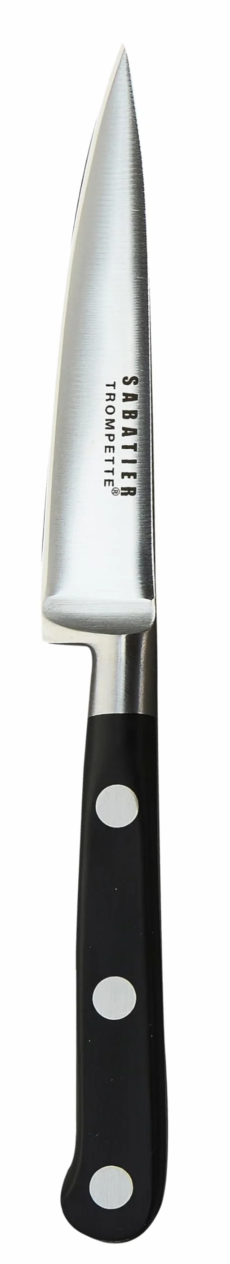 Richardson Sheffield Sabatier Trompette Cuchillo de pelar acero negro