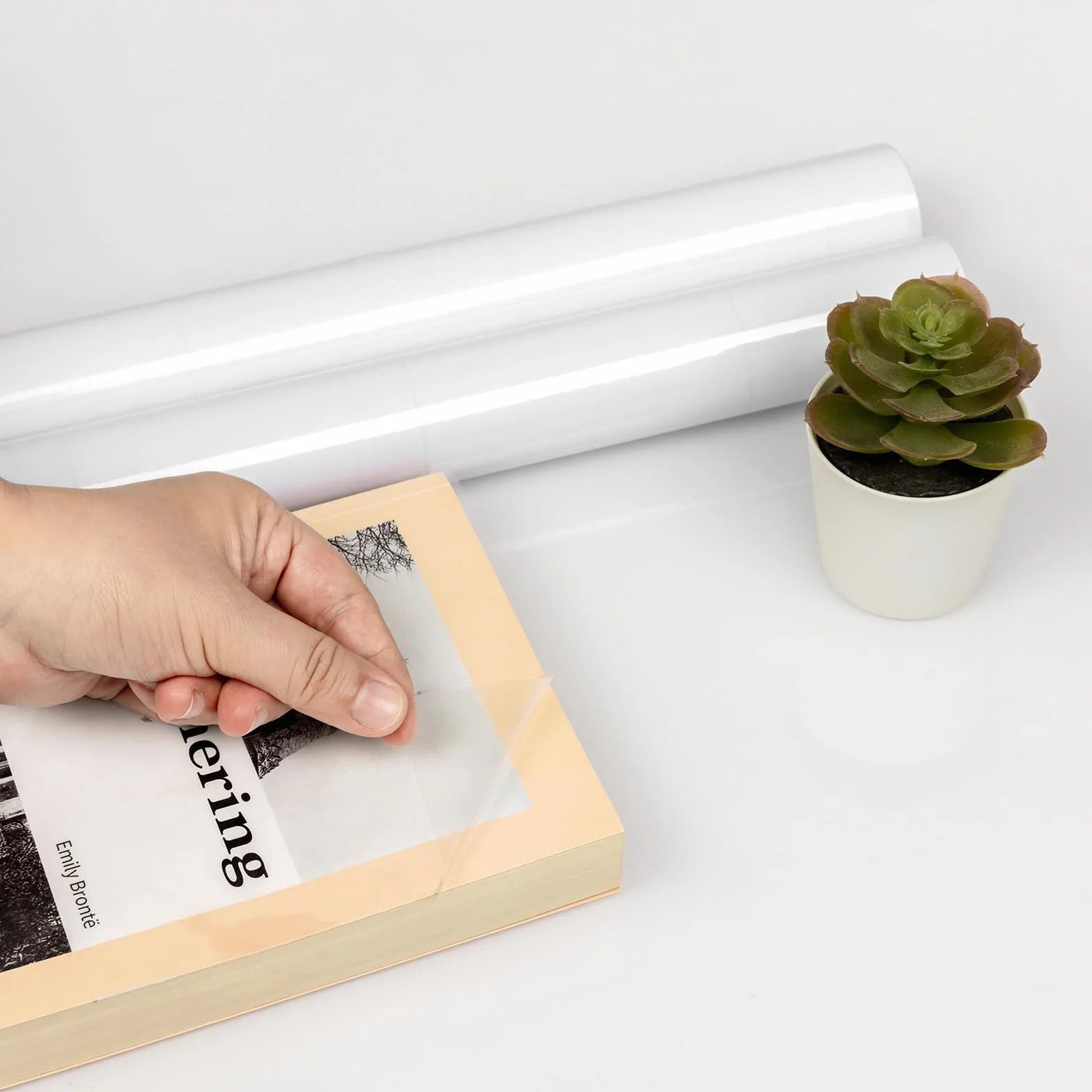 Vinilo Transparente Adhesivo 30x200cm Protector Pared Cocina Impermeable