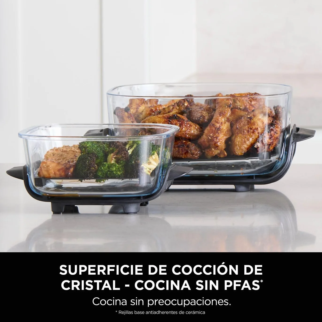 Ninja CRISPi Freidora de Aire 3.8L 1700W 4 en 1 Gris FN101EUGY