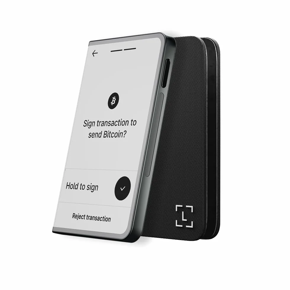 Ledger STAX - Signer Premium con Pantalla táctil para la gestión Segura de cripto - Diversifica y capitaliza Tus Activos con Estilo Desde la App Wallet
