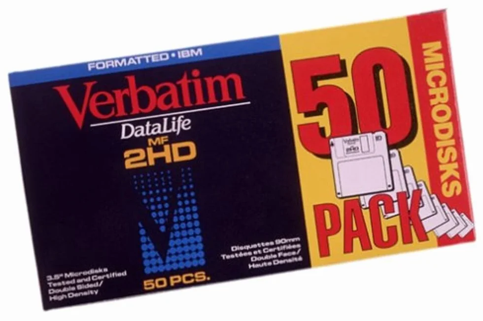 Verbatim Floppy Diskette DataLife IBM Formatted 50pk 1,44 MB - Disquetes (1,44 MB)