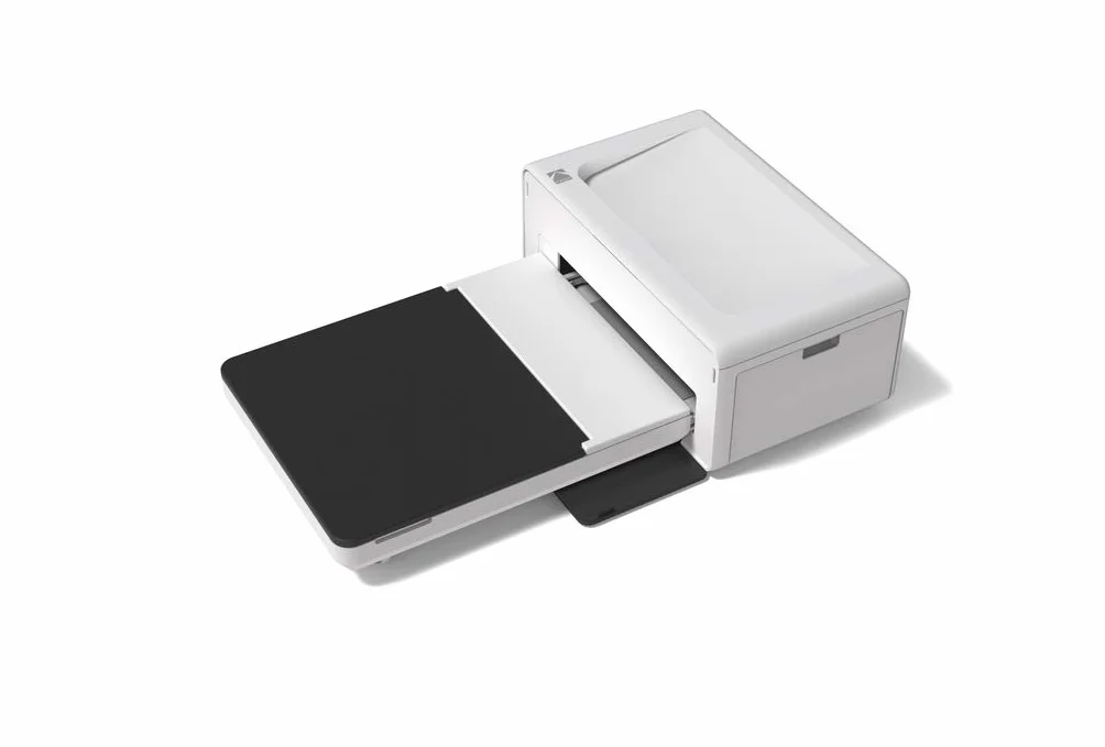 KODAK PD460 - Impresora fotográfica a color de 10 x 15 cm, Bluetooth y acoplamiento, blanco y negro