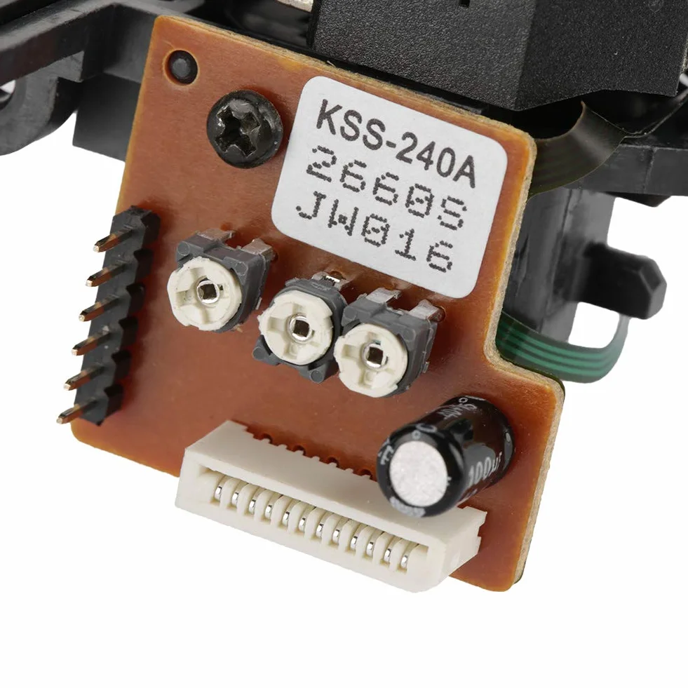 Unidad láser KSS-240A de repuesto para Sony CD DVD y pastilla óptica, fácil y cómoda de reemplazar