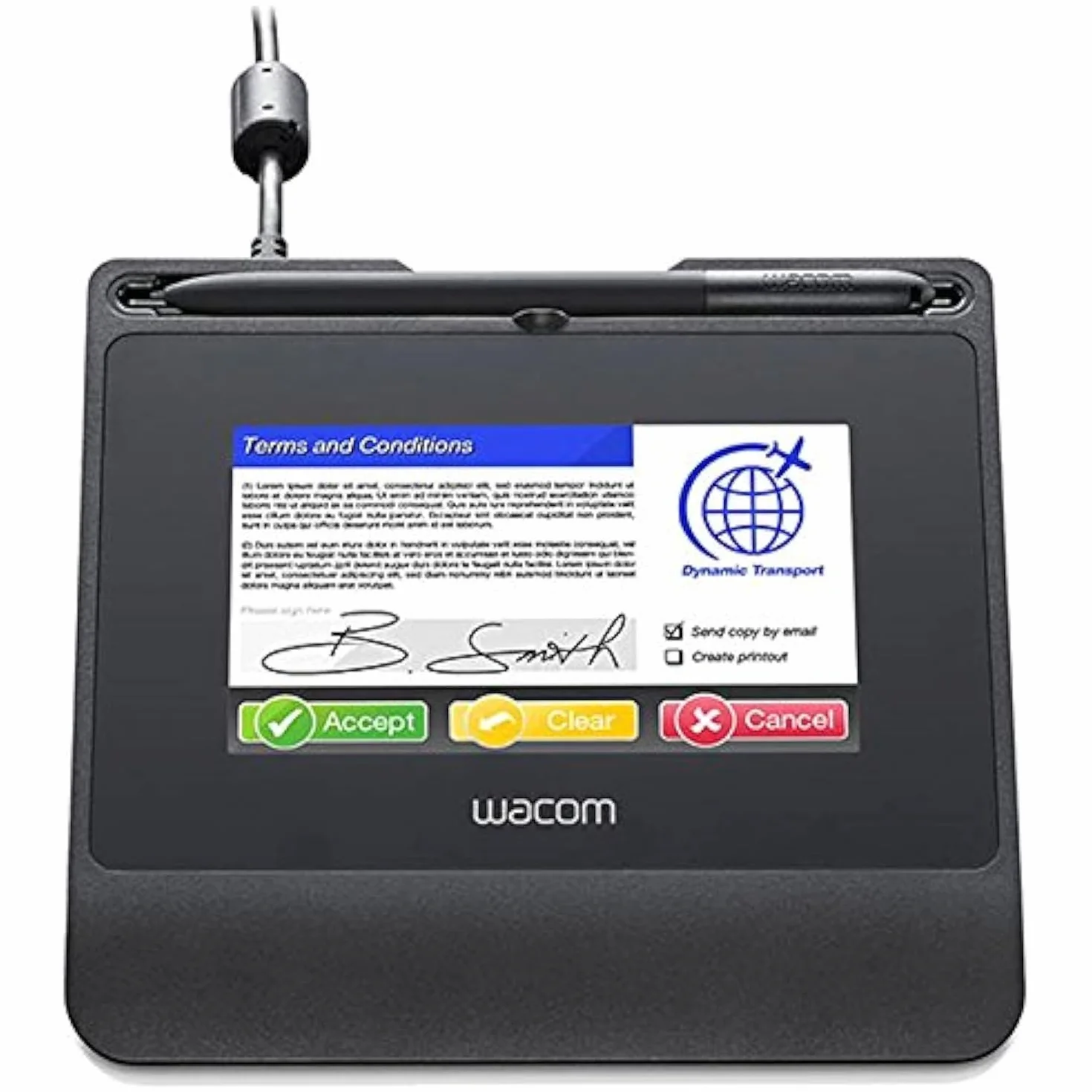 Wacom STU540 Color LCD Signature Tableta