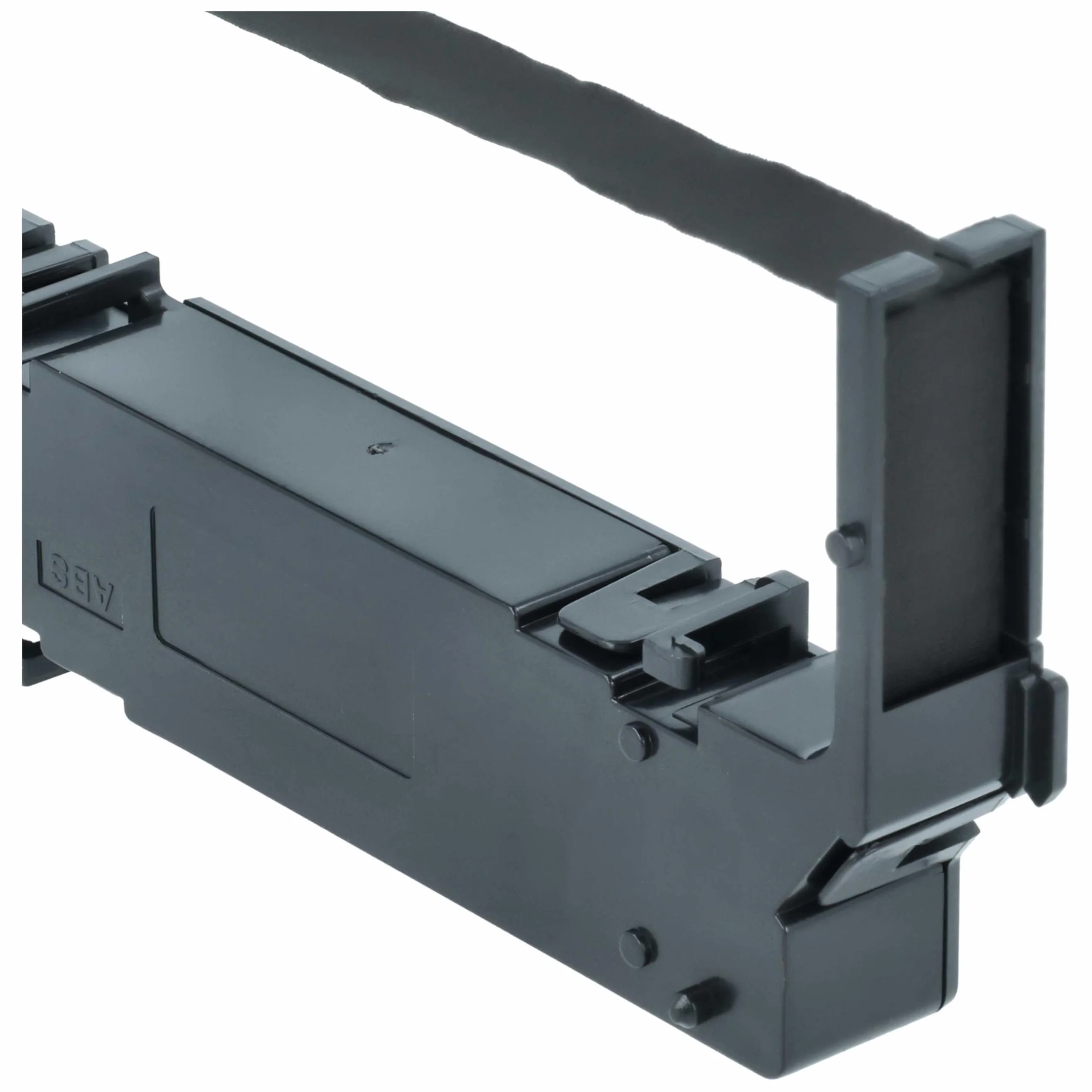 vhbw 10x Cinta de color de escritura compatible con Star Micronics MD-712, MD712, MD-742, SP700, MD742 impresora de matriz o de tickets - negro