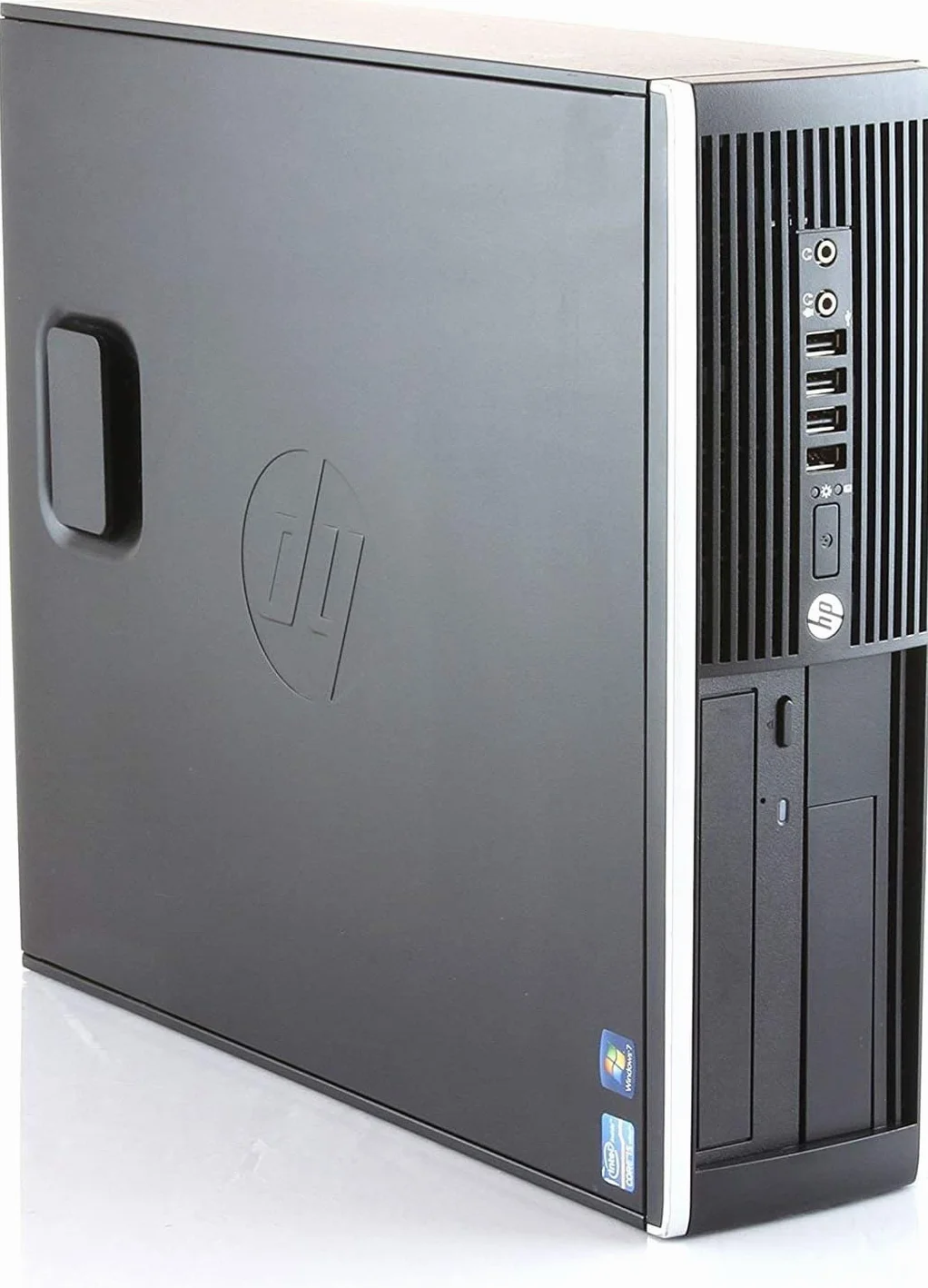 Hp Elite 8300 - Ordenador de sobremesa Intel Core i7-3770, 16GB RAM, 240GB SSD y 500GB HDD, Lector DVD, Windows 11 Pro ES 64 - Negro (Reacondicionado) (Sin Periféricos)