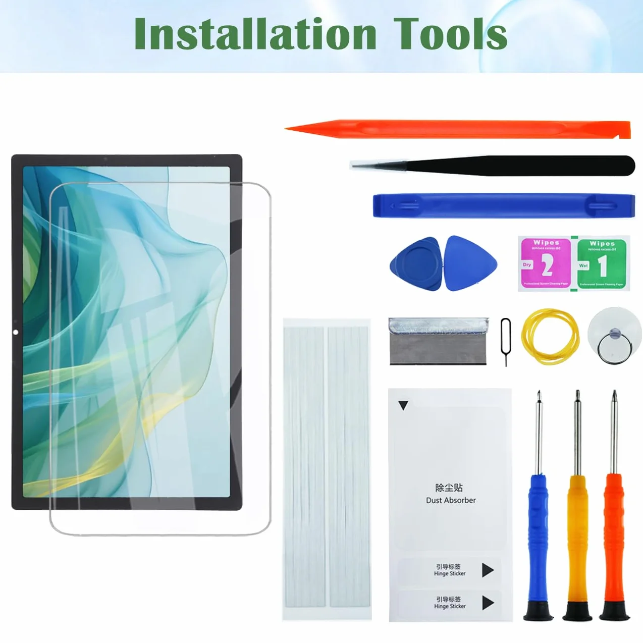 Pantalla para Samsung Tab A8 10.5 (2021) 10.5 pulgadas X200 X205 LCD pantalla de repuesto con kit