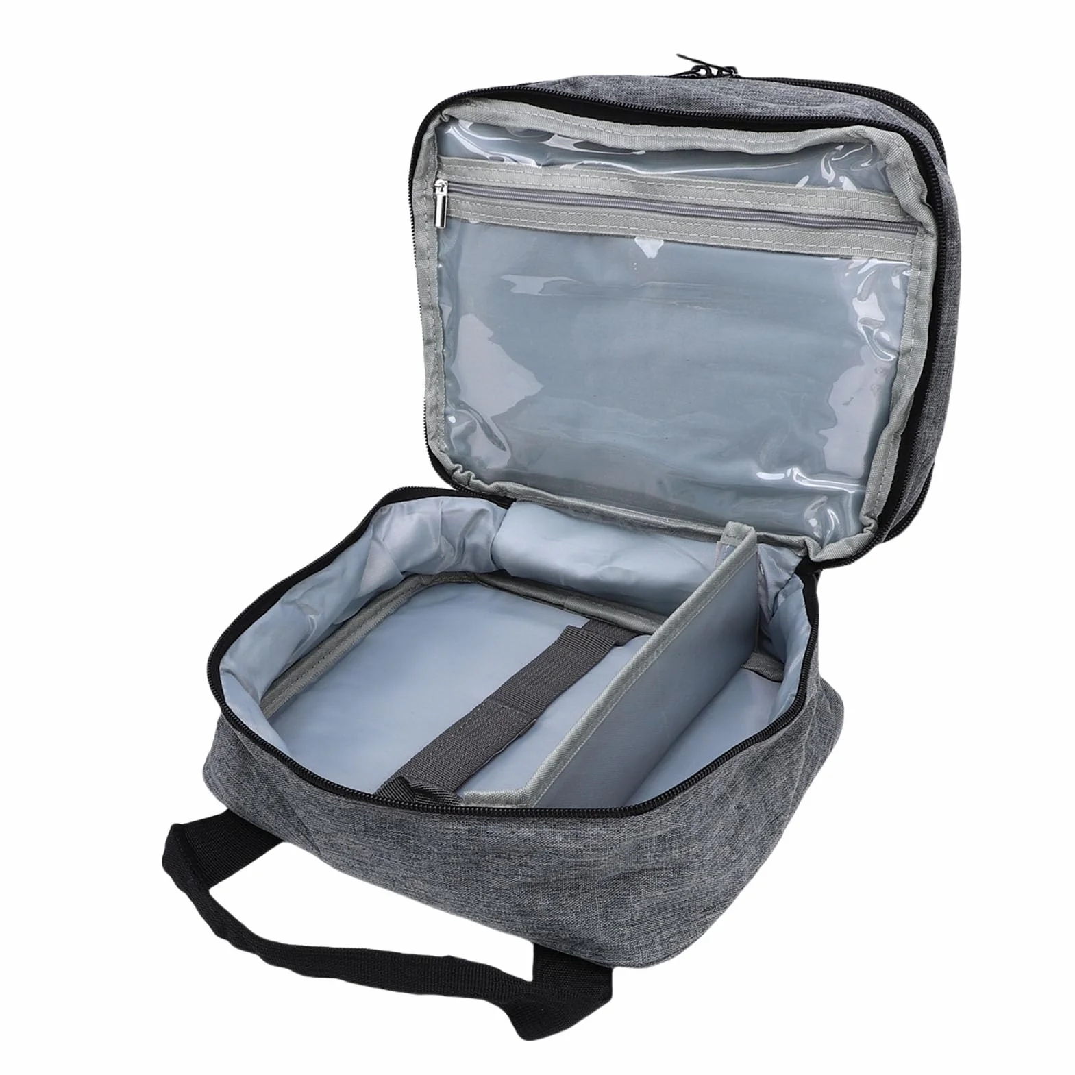 Goshyda Bolsa de Transporte para la Impresora Fotográfica Selphy CP1500 CP1300 CP1200, Estuche Portátil de Impresora con Divisor Ajustable, para Impresora de Almacenamiento y Accesorios