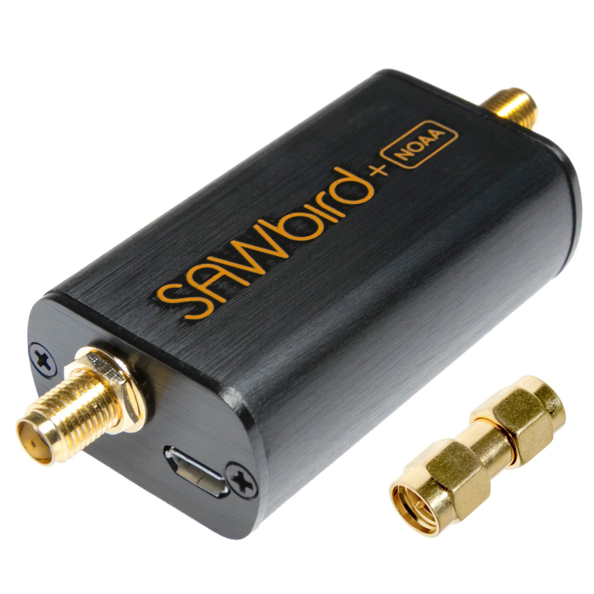 NooElec SAWbird+ NOAA - Módulo LNA de Ruido Ultrabajo en Cascada y Filtro Saw Premium para Aplicaciones NOAA. 137MHz de Frecuencia Central