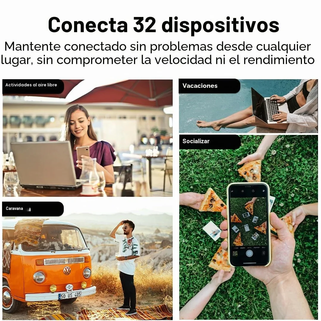ZTE MF920, CAT4/4G LTE Mobile Wi-Fi, Punto de Acceso portátil Desbloqueado de bajo Costo, Conecta hasta 32 Dispositivos, batería de 2000 mAh, con Tarjeta SIM Smarty Gratis, Color Blanco