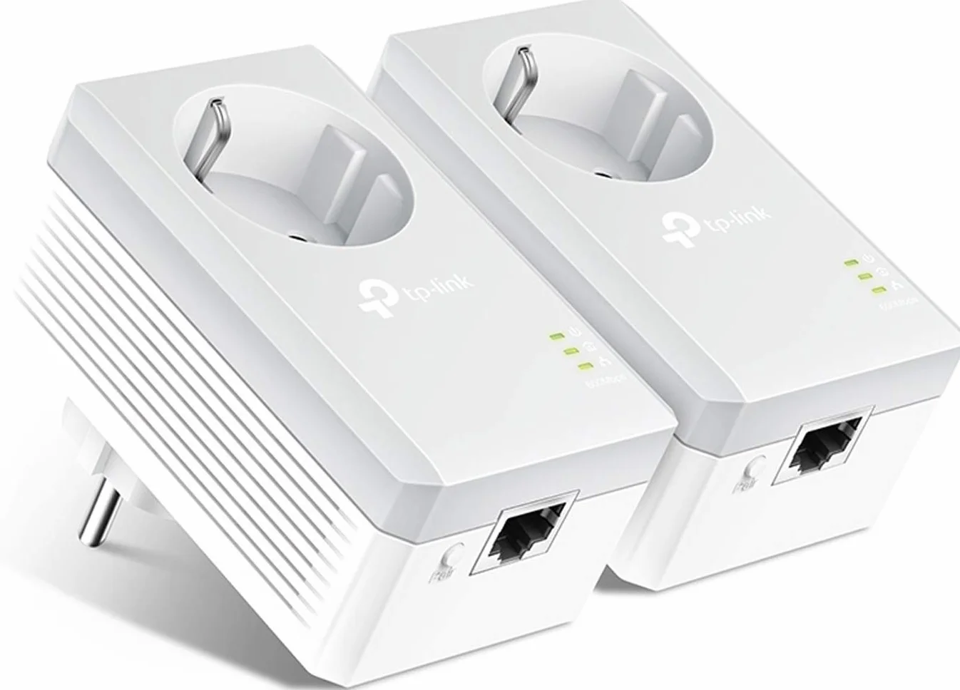 TP-Link Powerline Adapter Set TL-PA4010P Kit (600 Mbit/s, con Enchufe, Fast Ethernet LAN, Compatible con Todos los adaptadores HomePlug AV/AV2 Powerline, transmisión rápida de Datos)
