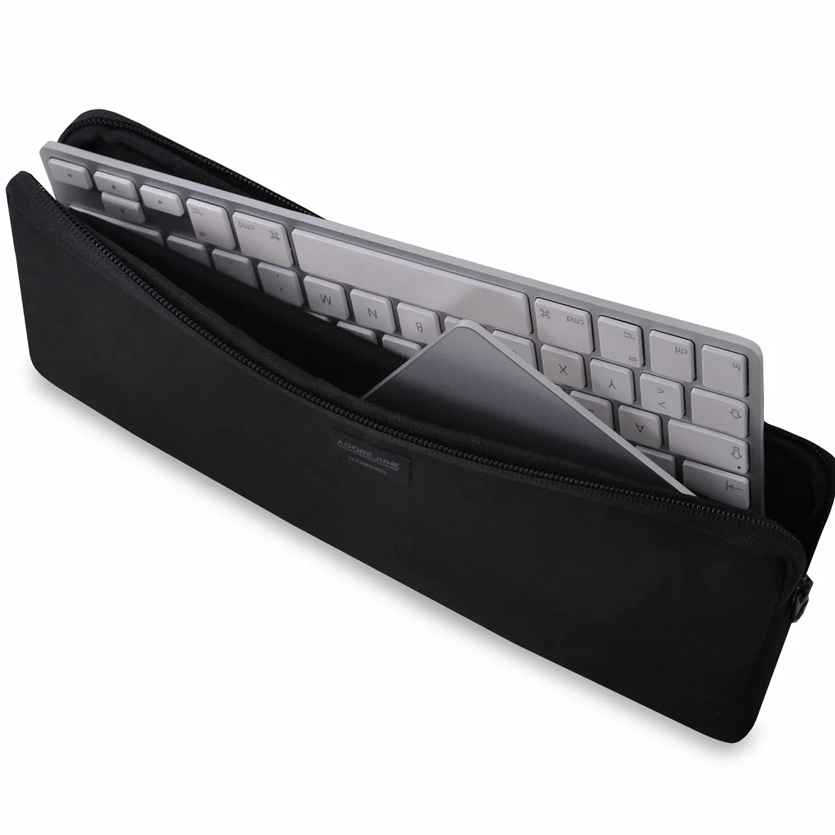 Adore June Funda Keeb Combine Compatible con Apple Magic Keyboard 2015-2022 y Apple Magic Trackpad 2 2015-2022, Funda de Teclado Hecha de Material Resistente, Negro