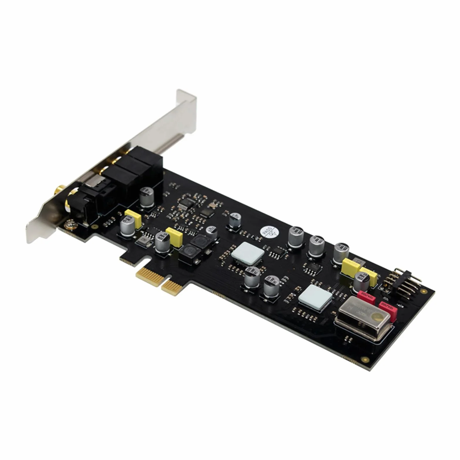 Tarjeta de sonido PCIe ST113 SSS1700 Chip de perfil bajo para estudio de transmisión en vivo de cine en casa tarjeta de sonido digital
