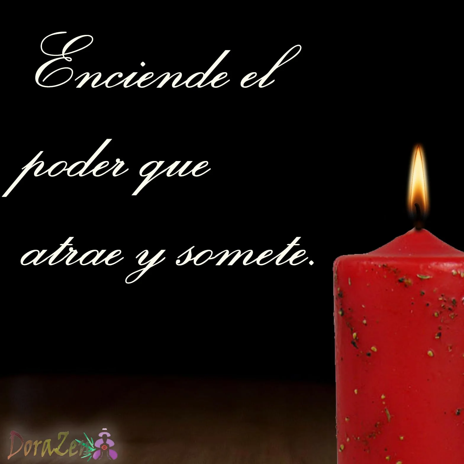Velón Herbóreo Santa Marta Dominadora - Ritual esotérico de atracción y dominio