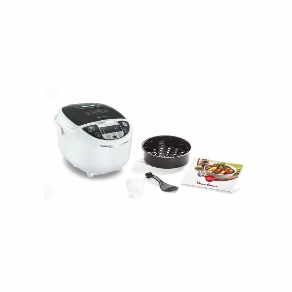 Moulinex MK708E10 Multicocina 15 en 1 Blanco