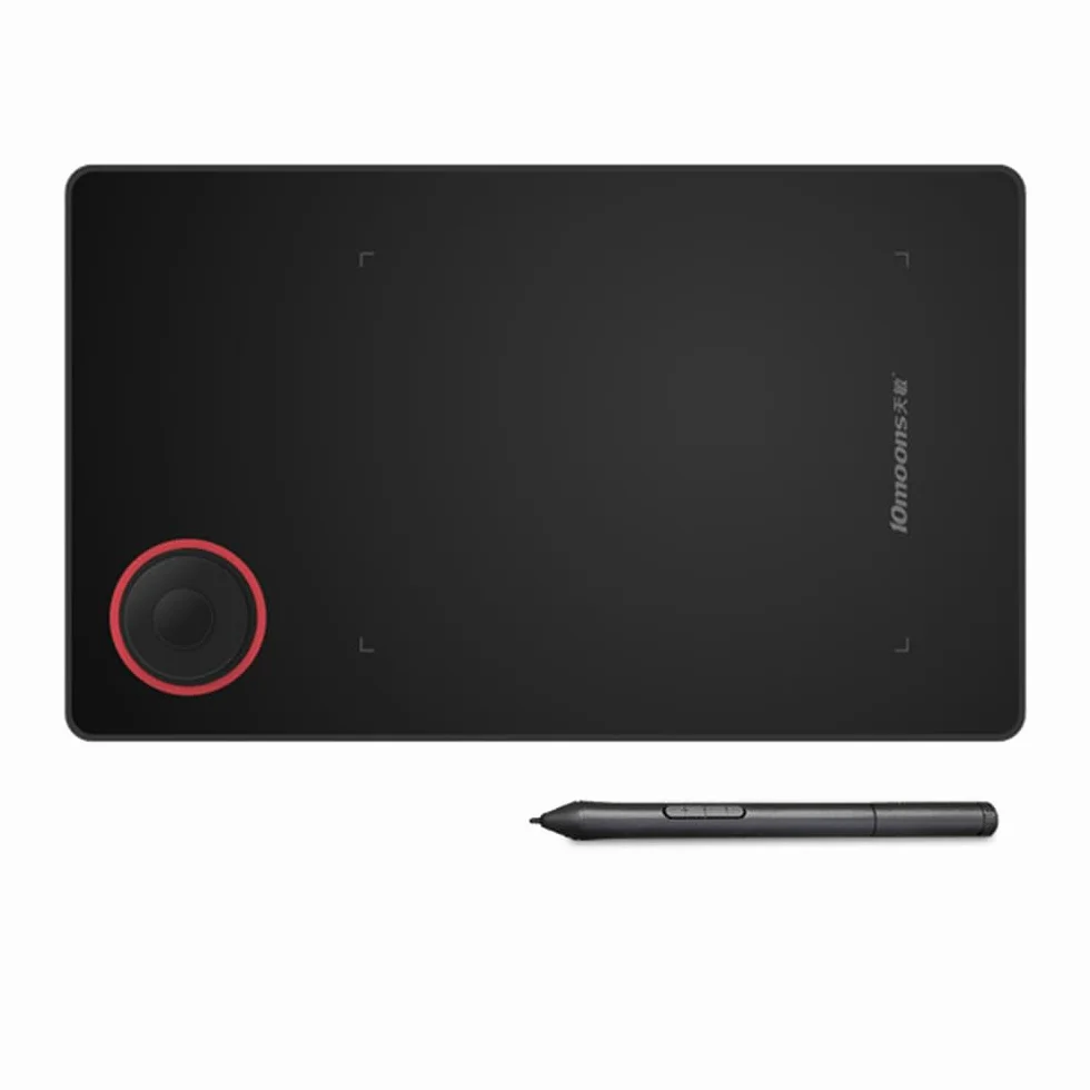Huiop - Tableta gráfica G50 de dibujo digital con zona de trabajo de 5 x 3 pulgadas, 8192 niveles de sensibilidad a la presión