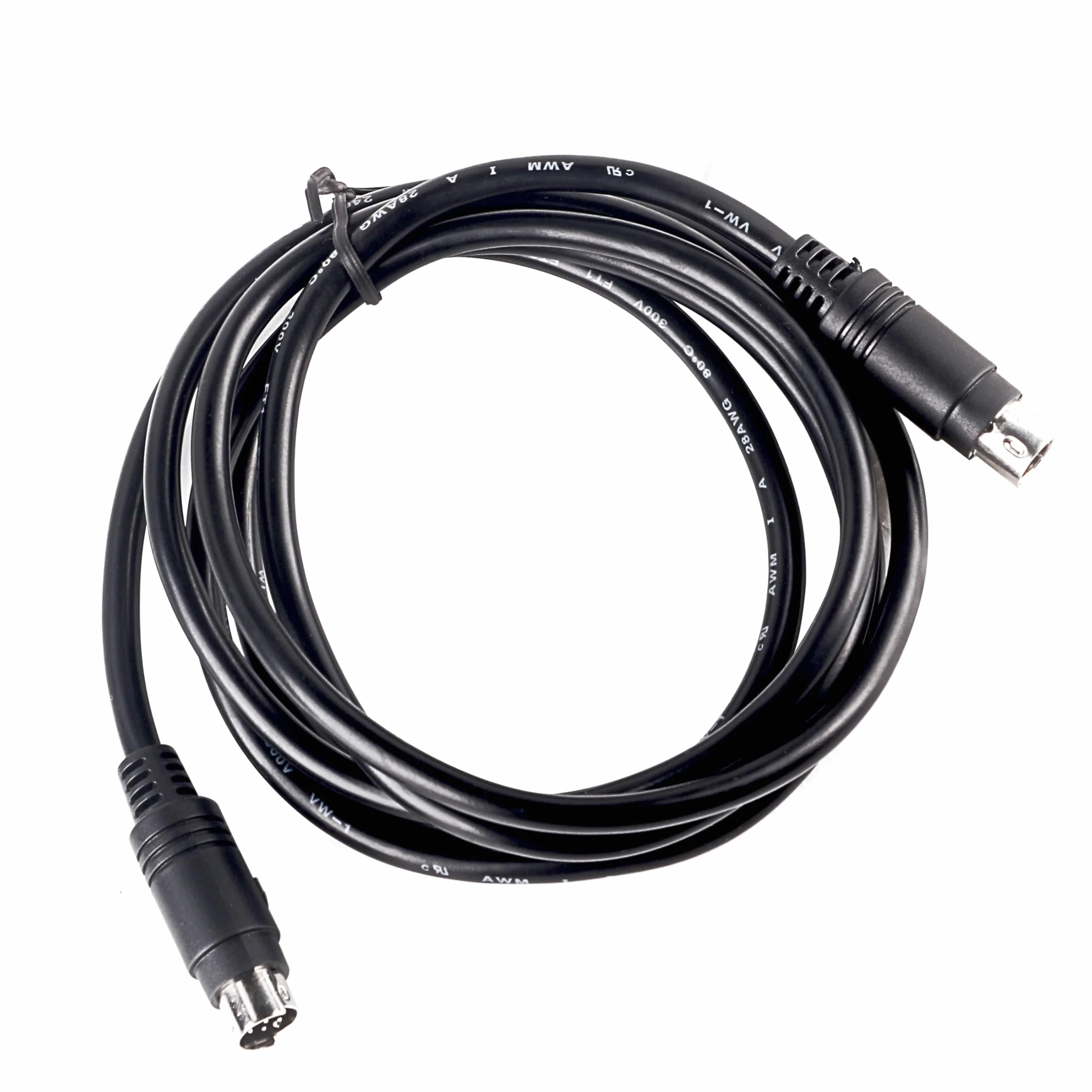 Cable de extensión mini DIN macho a macho de 8 pines, adaptador de conector recto MD8 (40 pulgadas)