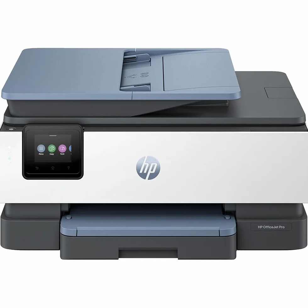 HP OfficeJet Pro 8135e 40Q47B, Impresora multifunción de inyección de Tinta A4 a Color, a Doble Cara automática, 20 ppm, Wi-Fi, Smart, 3 Meses de Tinta instantánea incluida, Gris
