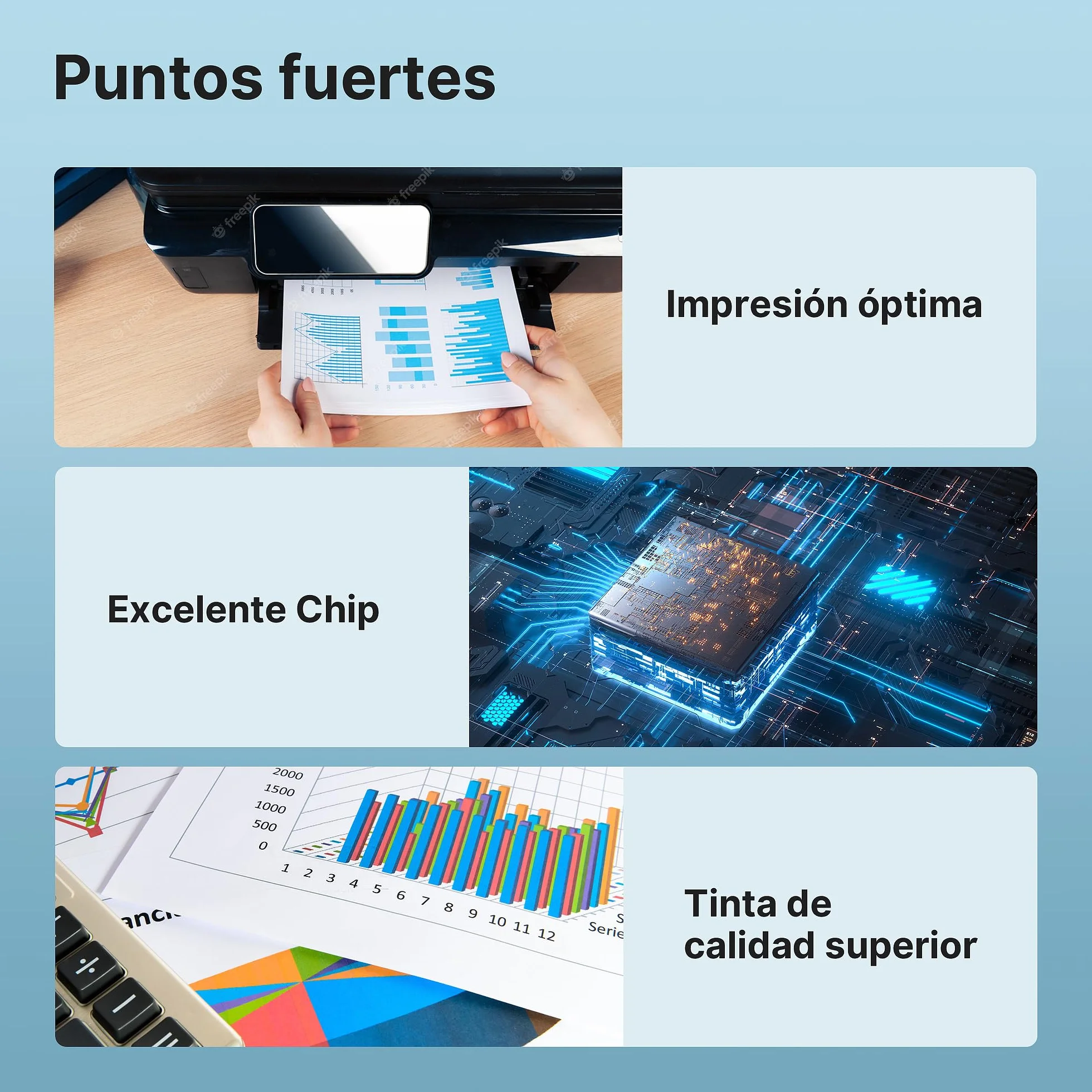 305XL Compatible con Tinta HP 305 XL Negro y Color para HP DeskJet 2820e 2821e 2822e 2720 2721 2722 2723 2710 4220e 4222e 4120e 4122e 2320 Envy 6020 6022e 6030e 6430e 6432e (Negro y Color)