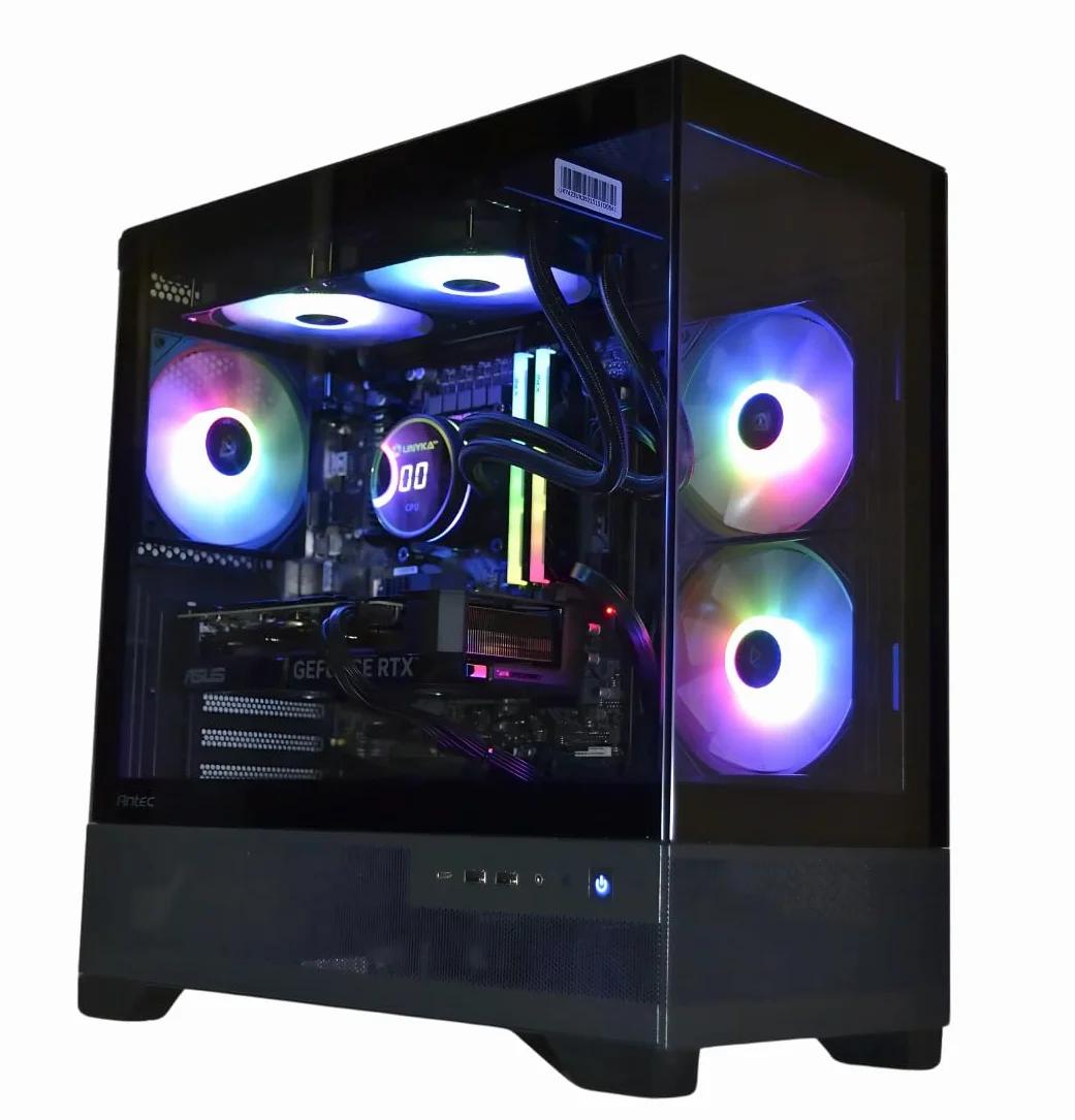 TrendingPC PC Gaming Intel Core I7 14700f 20 x 5,40ghz • NVIDIA RTX 5070 12gb • 32gb RAM DDR5 • WiFi 6 y Bluetooth 5.2 • SSD m.2 1tb • Refrigeración Líquida 240mm • Windows 11 Pro • PC Gamer