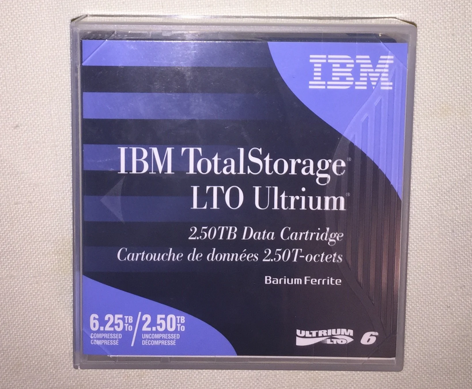 IBM (00V7590) Cartucho de datos LTO Ultrium 6