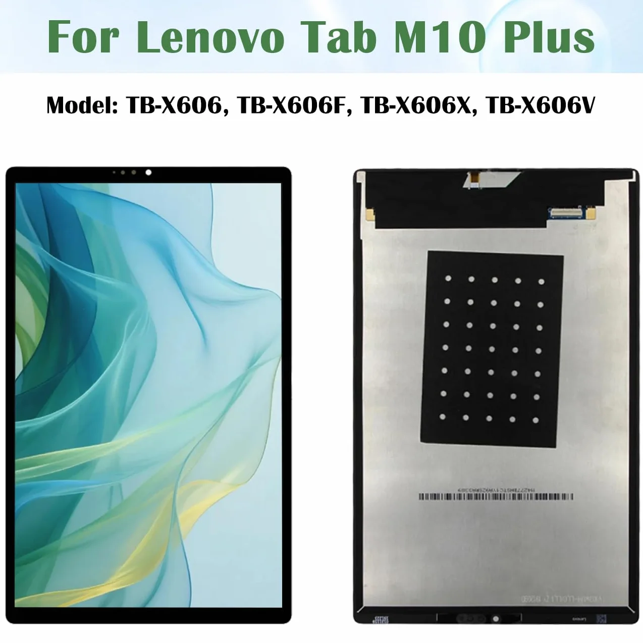 Pantalla de repuesto para Lenovo Tab M10 Plus de 10,3 pulgadas TB-X606 TB-X606F TB-X606X TB-X606V TB-X606V con kit