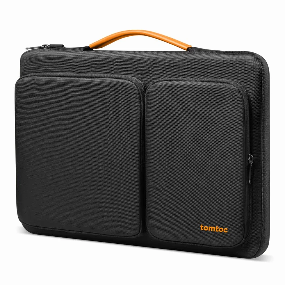 tomtoc 360° Funda para 15,6 Pulgadas Acer Aspire 3/5, 15.6 Lenovo IdeaPad, HP Pavilion/Envy, DELL Inspiron 16, ASUS Chromebook/VivoBook, Funda de protección Integral para Portátil