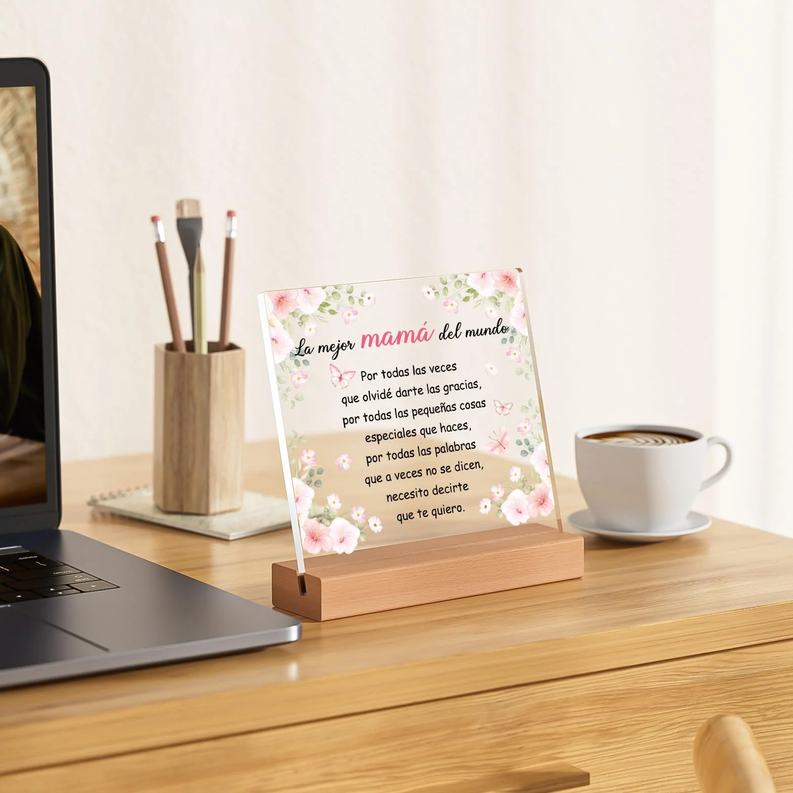 Regalo Madre, Placa Acrílica, Regalos Originales para Mama