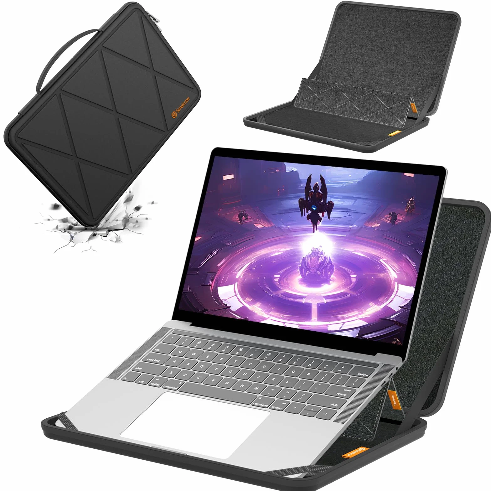 Smatree MS112 Protección rígida 16 Pulgadas Funda para portátil Compatible con Lenovo Legion 9i Gen 9, DELL G15 Gaming Laptop, Acer Predator Helios 16/Neo 16/Nitro 5 AN515-58, GIGABYTE AORUS 15 BKG