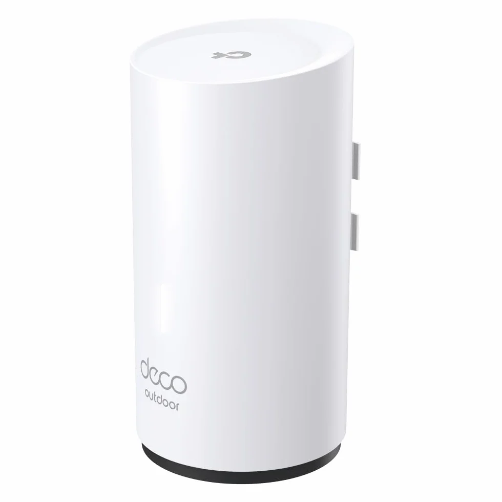 TP-Link Deco X50-Outdoor (1-Pack) - Sistema WiFi 6 AI Mesh, AX3000 Doble Banda 2.4 GHz/5 GHz,4k, Cobertura hasta 232 m2, 2X Puertos GigabIt por Unidad, Certificado como Resistente al Agua y al Polvo